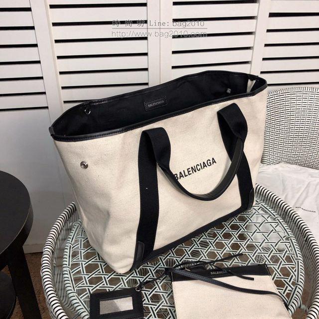 Balenciaga女包 巴黎世家新版爆款 帆布字母包 新版一行字 大號手提包  csbl1170